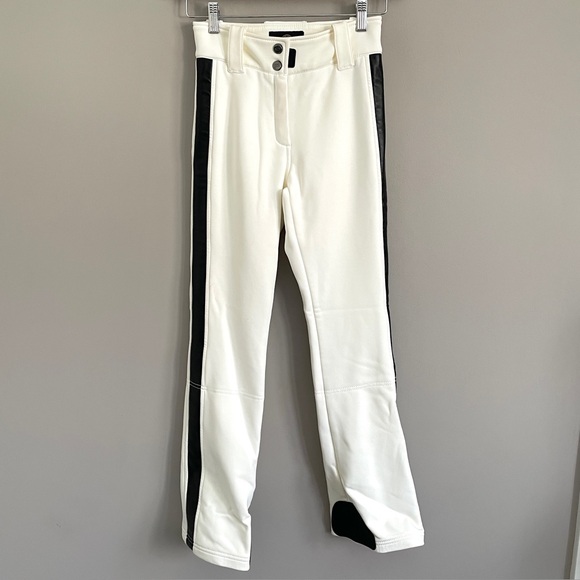 🛑 Goldbergh White Pippa Ski Pants - XS, ***no belt*** - Picture 4 of 16